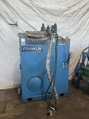 196 TON X 18” WIDTH X 1” FRANKLIN MODEL #B5196-20 AUTOMATIC HYDRAULIC SHEAR & PUNCH MACHINE: STOCK #23392