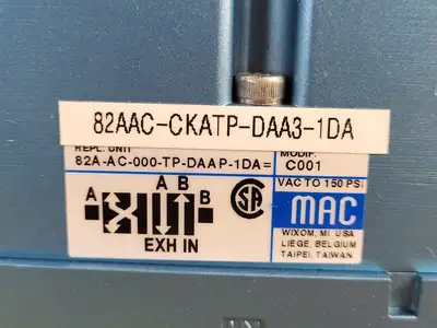 NEW MAC 82A-AC-CKA-TP-DAA3-1DA