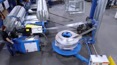 LOCKFORMER 1.2E Duct Fabrication, Spiral Tube Former | Norcal Machinery (4)