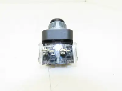 Allen Bradley 800T-FX6D4 Push-Pull E-Stop Pushbutton 30mm  -No Cap Head
