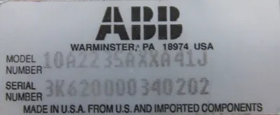 NEW ABB 10A2235AXXA41J FLOW INDICATOR