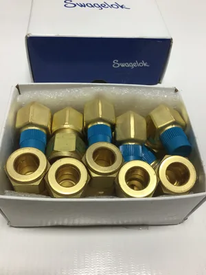 Swagelok S04471018B-B-810-2-4 Brass Elbow Fitting 1/2″ Tube x 1/4″ Male Pipe-10