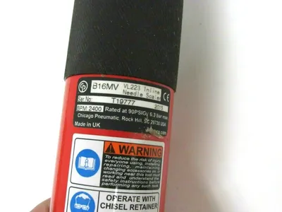 NEW CHICAGO PNEUMATIC B16MV 6151740500 VL223 INLINE NEEDLE SCALER