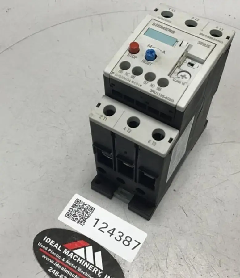 USED SIEMENS 3RU1136-4GB0