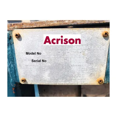 USED ACRISON INC. SBDF-10-2.5-N