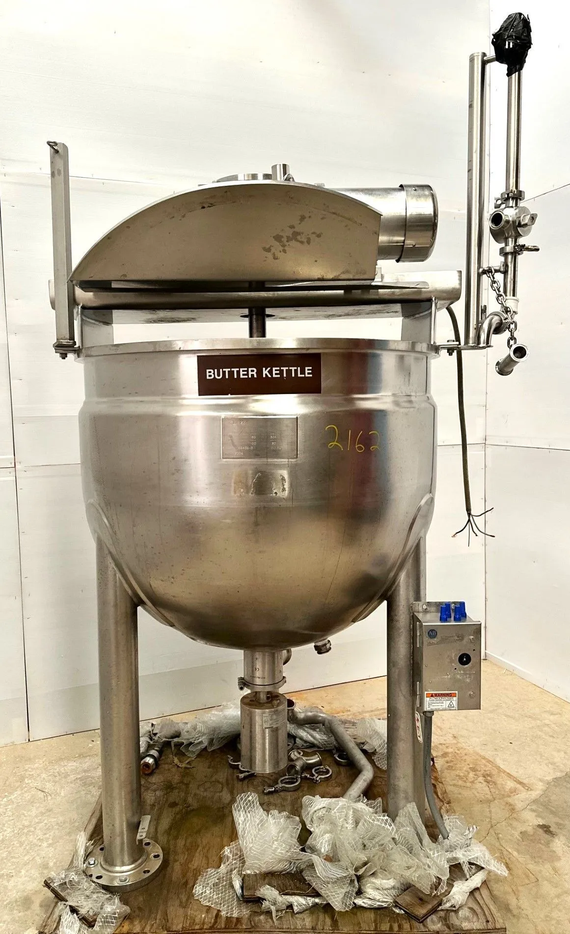 USED LEE 150 SAF Jacketed Mix Kettle