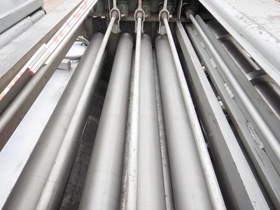 USED IOWA SLITTING & CUT TO LENGTH 1600 X 3 X 12 TON CNC