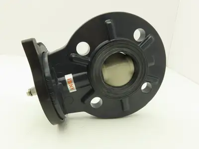 Asahi 1730020 Type 56 2" PVC/EPDM Butterfly Valve T-56 Manual Lever Operated