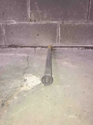 15mm Dia QVF Pipe Section; PS 07/500