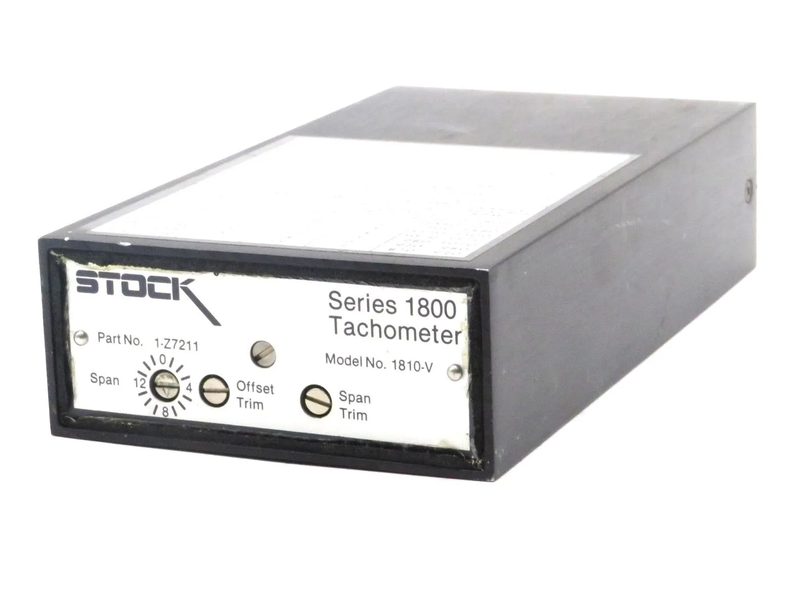 NEW STOCK EQUIPMENT 1-Z7211 TACHOMETER SERIES 1800 1Z7211