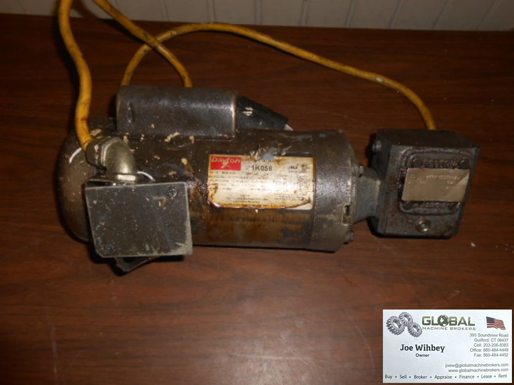 Dayton 1K058 Motor, 1/4HP, 42CZ, 115/230V, 1725RPM