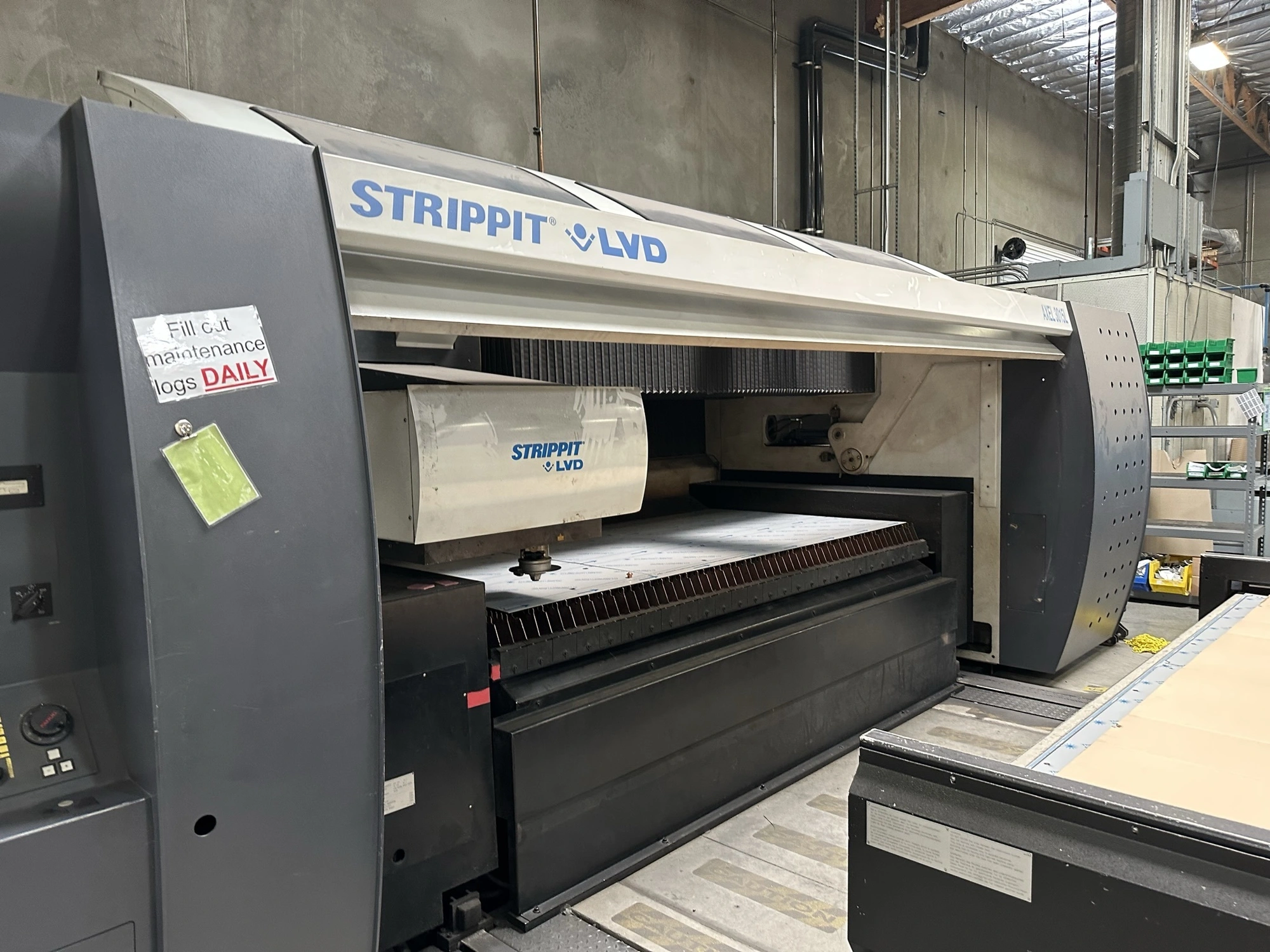 USED 2004 LVD STRIPPIT AXEL 3015L