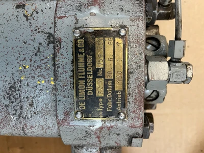 Used DE LIMON FLUHME FZR-159-751 Piston Pumps Ohio US | Surplus Asset Holdings #1508231