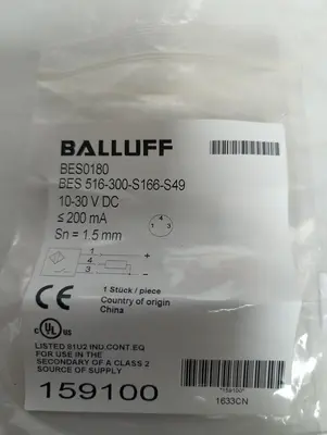 New | in-Stock BALLUFF BES0180 Sensors | Surplus Asset Holdings #1206473