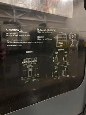 USED 2018 DMG MORI DMU 95 MONOBLOCK