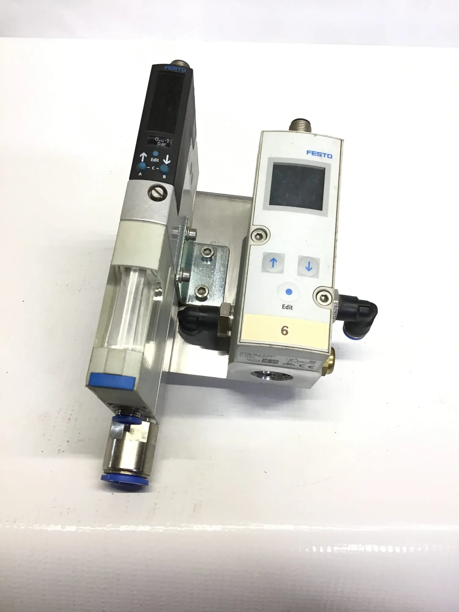 Festo VPPM8LL1G140L10HA4PS1C1 & Festo OVEM20HBQ5OENPI Vacuum Generator