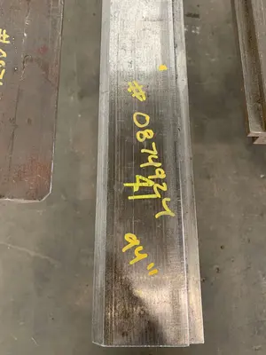 7'10"(94")PRESS BRAKE TOP 90 DEGREE MALE DIE. STOCK # 0874924