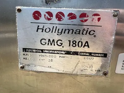 USED 2013 HOLLYMATIC GMG 180 A