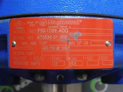 USED MAGNETROL F50-1D2E-ADQ