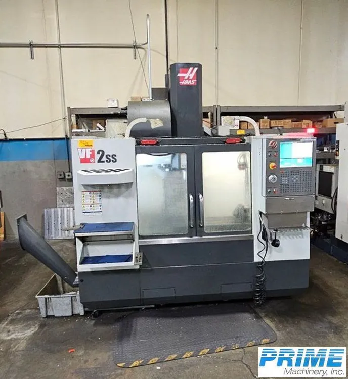 2013 HAAS VF-2SS MACHINING CENTERS, VERT., N/C & CNC | Prime Machinery