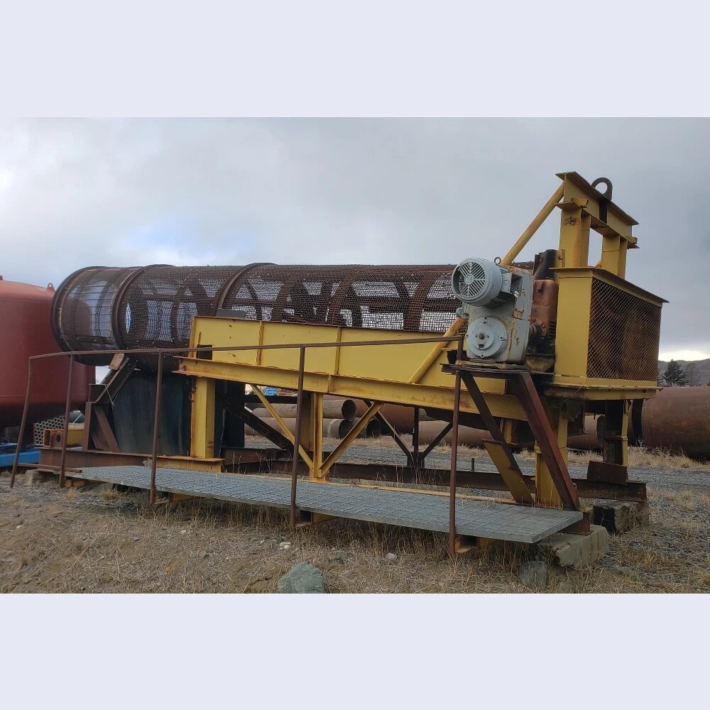 4 ft x 20 ft Top Soil Rotary Screen