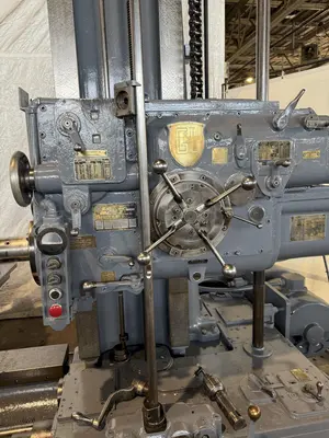 Used GIDDINGS & LEWIS 340-T Horizontal Table Type Boring Mills Ohio US | G-2000, Inc. #1323205