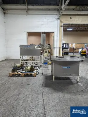 USED Simplex Simplex Single Head Piston Filling Line