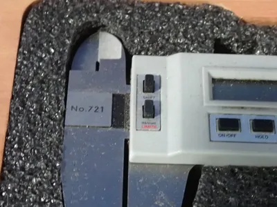 Used STARRETT 721 Vernier Calipers Ohio US | HGR 24 #1233352