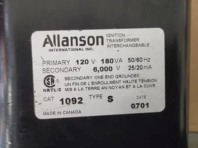 USED ALLANSON 1092-S