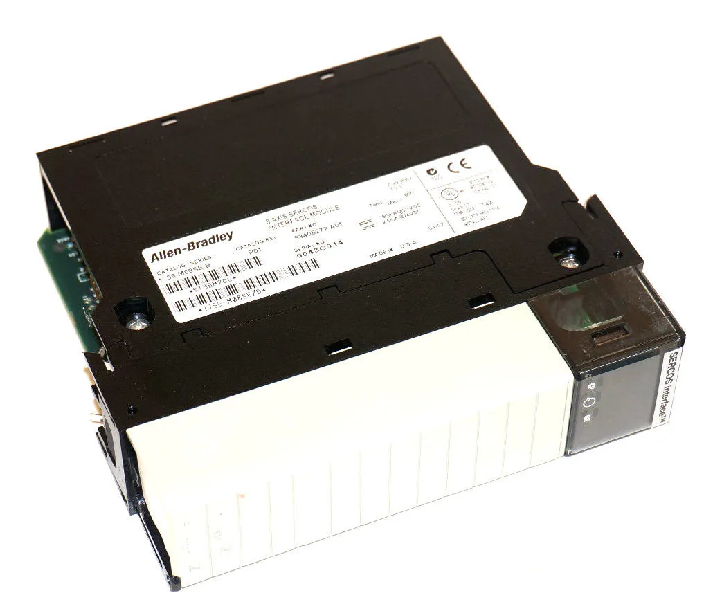 ALLEN BRADLEY 1756-M08SE SER.B INTERFACE MODULE 1756M08SE