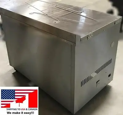 60 litre thermostat deep fryer - outdoor use only - great for fish - donuts - bulk frying