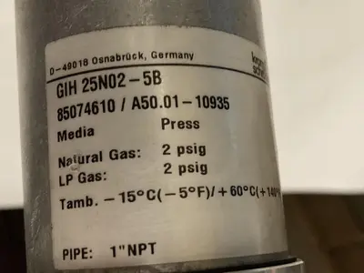New | in-Stock KROM SCHRODER GIH 25N02-5B Solenoid Regulators | Surplus Asset Holdings #1227294