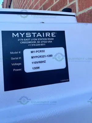 Used MYSTAIRE MY-PCR32 PCR PREP LAB STATION LAMINAR FLOW HOOD 32" CLEAN AIR Fume Hoods California US | Equipment Lab #1336301