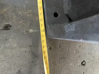 48" X 48" X 36" DRILLED & TAPPED ANGLE PLATE. STOCK # 0544726
