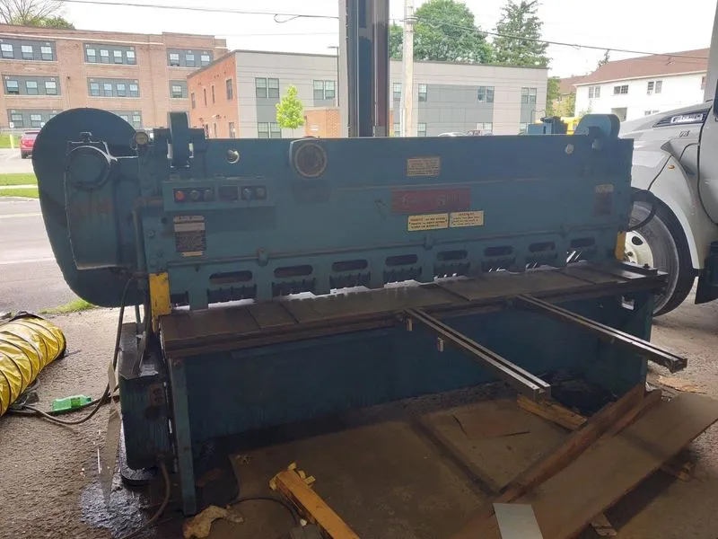 Used LODGE & SHIPLEY _UNKNOWN_ Power Squaring Shears (Gauge) Ohio US | Yoder Brothers machinery #1516687