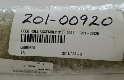 *NEW* GENERIC 318-0001 FEED ROLLER ASSEMBLY REV. 6 14-5/8''  5'' SHAFT +WARRANTY