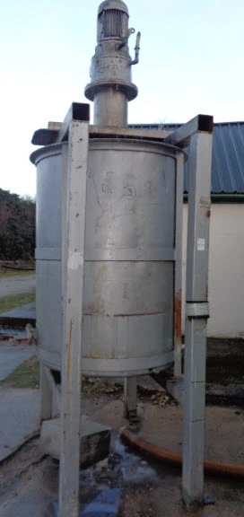 1,000L S/S Gate Paddle Stirrer 2.2 kw