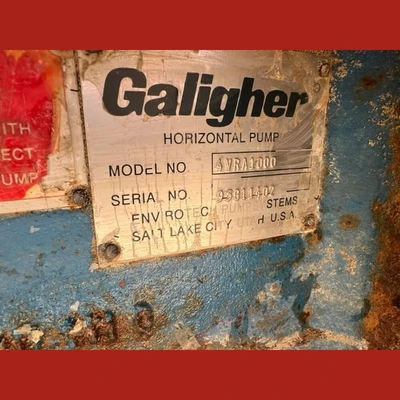 USED GALIGHER 4VRA1000