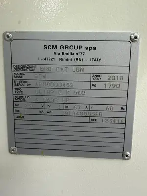 USED 2018 SCM K560 R HP