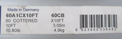 NEW RENOLD 60A1CX10FT ROLLER CHAIN 10FT