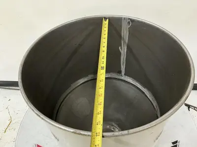 USED METAL FABRICATOR HOPPER