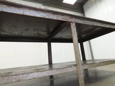 5/8" Top Steel Fabrication Welding Layout Table Work Bench 96"x48"x36"