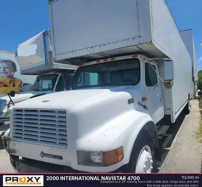Used 2000 INTERNATIONAL NAVISTAR 4700 Box trucks Florida US | Proxy Equipment #1377792