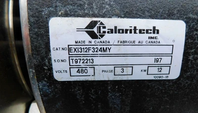 USED WHE BIO SYSTEM HEATER R-1300