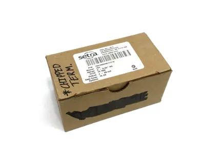USED SETRA DIFFERENTIAL PRESSURE TRANSMITTER 0-2.5" WC RANGE