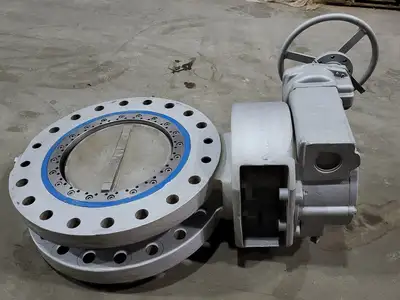 14" Class 300 Butterfly Valve B16.5, Gear Operated