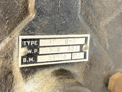 USED SPIRAX SARCO HORIZONTAL BUCKET STEAM TRAP 1"