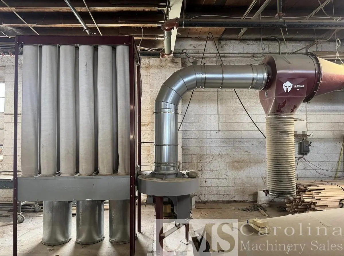 Used 2024 LEGEND 15 HP 5,000 CFM DUST COLLECTOR Dust Collectors North Carolina US | CAROLINA MACHINERY SALES #1345541