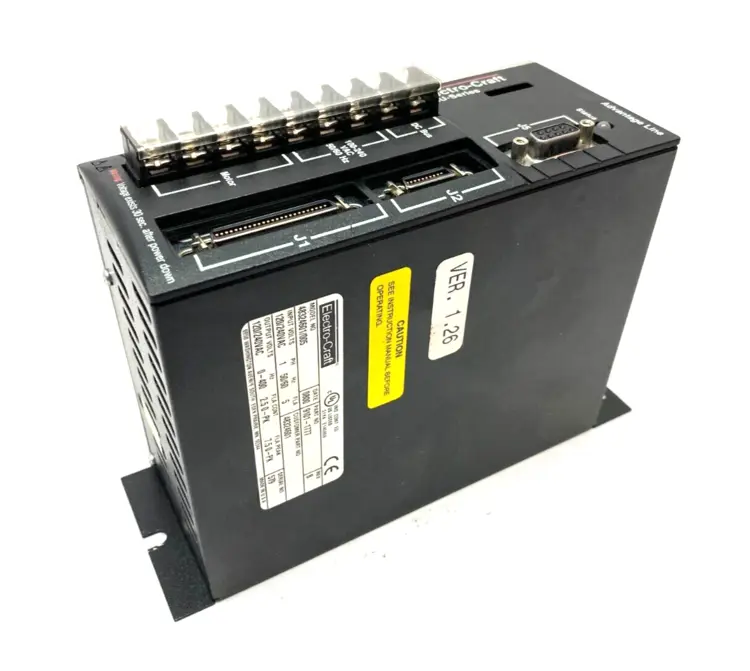 Used Electro-Craft BRU Ser Advantage Line Servo Drive 1-Phase Servo Drives Michigan US | Maverick Industrial Sales #1398132