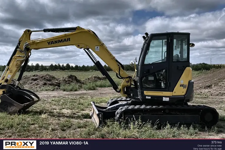 Used 2019 YANMAR VIO80-1A Excavators North Dakota US | Proxy Equipment #1377987